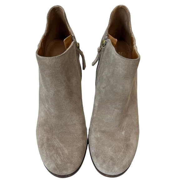 Sarto Franco Sarto Frannie Tan Suede Boots Size 8 - Picture 2 of 12